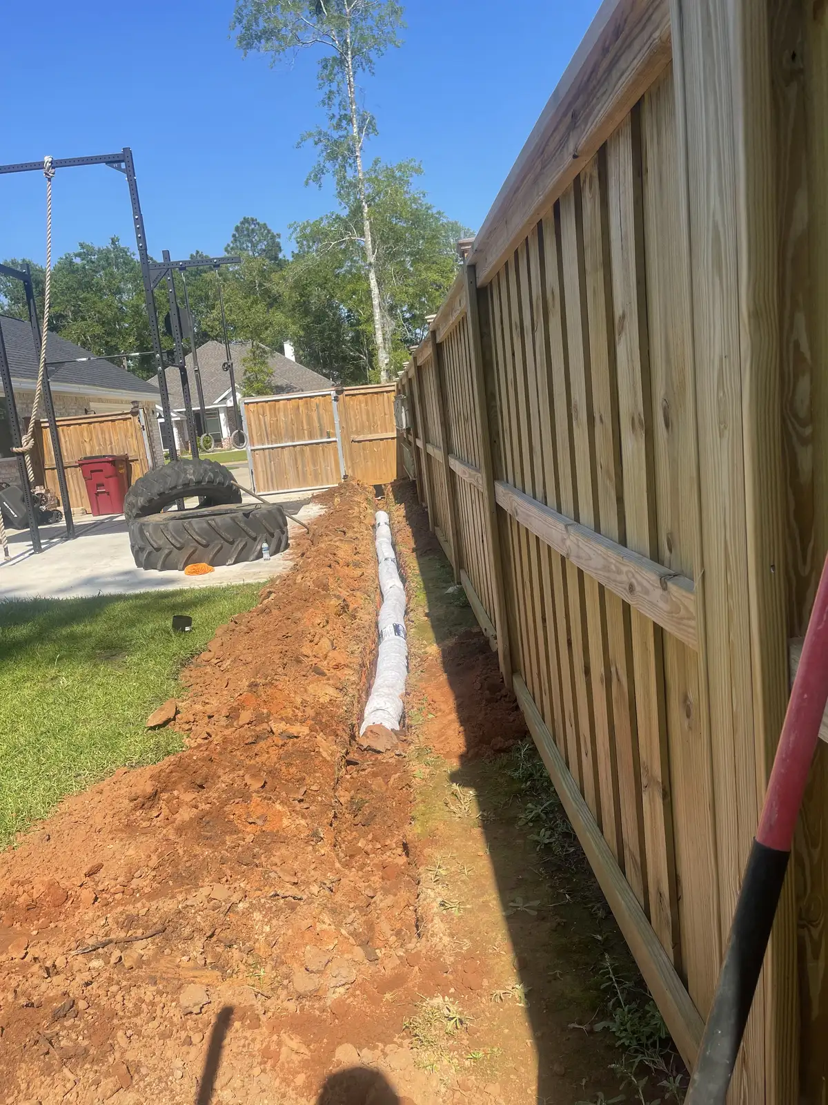 Drainage solution for residential property