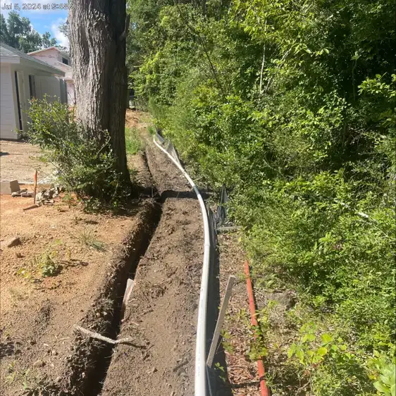 Catch basin and drainage pipe network